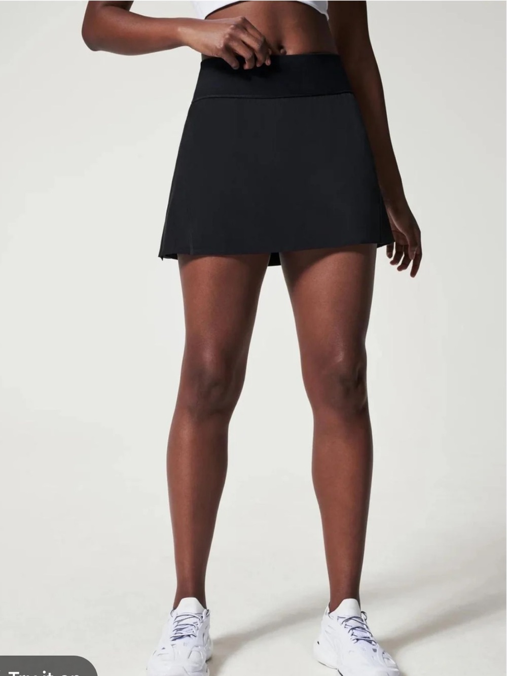 SPANX black skirt